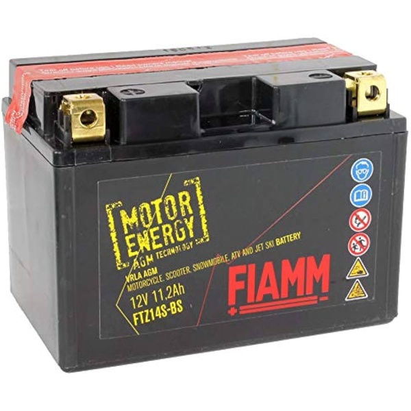 Baterie Moto Fiamm Motor Energy AGM 11.2Ah 230A 12V FTZ14S-BS